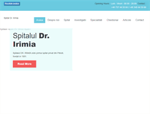 Tablet Screenshot of dirmedical.ro